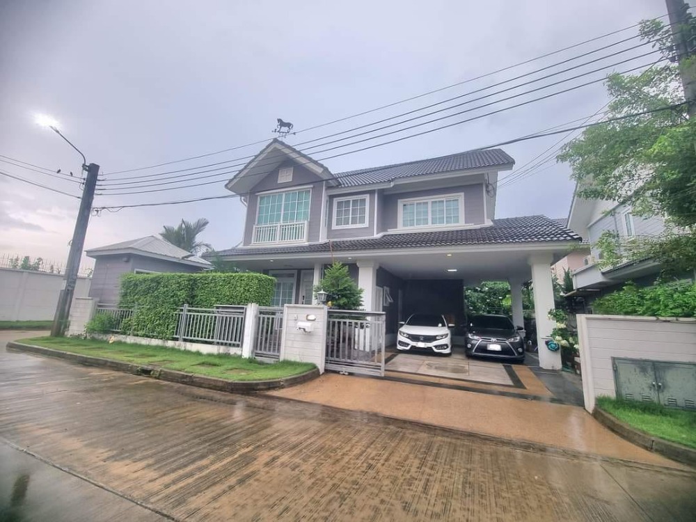 For SaleHouseNawamin, Ramindra : WW51 for sale Burasiri Village Panya Ramindra Road along Khlong Song, behind the corner