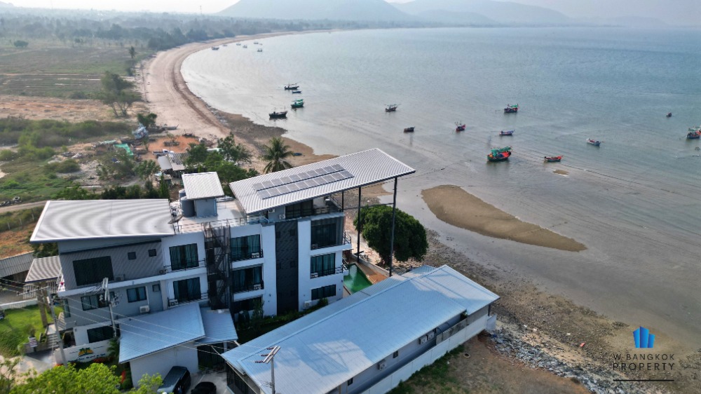 For SaleBusinesses for saleHuahin, Prachuap Khiri Khan, Pran Buri : Selling hotel "Aow Noi Bay Resort & Spa", 4 floors, 23 rooms, next to the sea, Ao Noi, Prachuap Khiri Khan, very beautiful view.酒店出售，4层度假村，23间客房，毗邻大海，Ao Noi, Prachuap Khiri Khan, 非常美丽的景色。