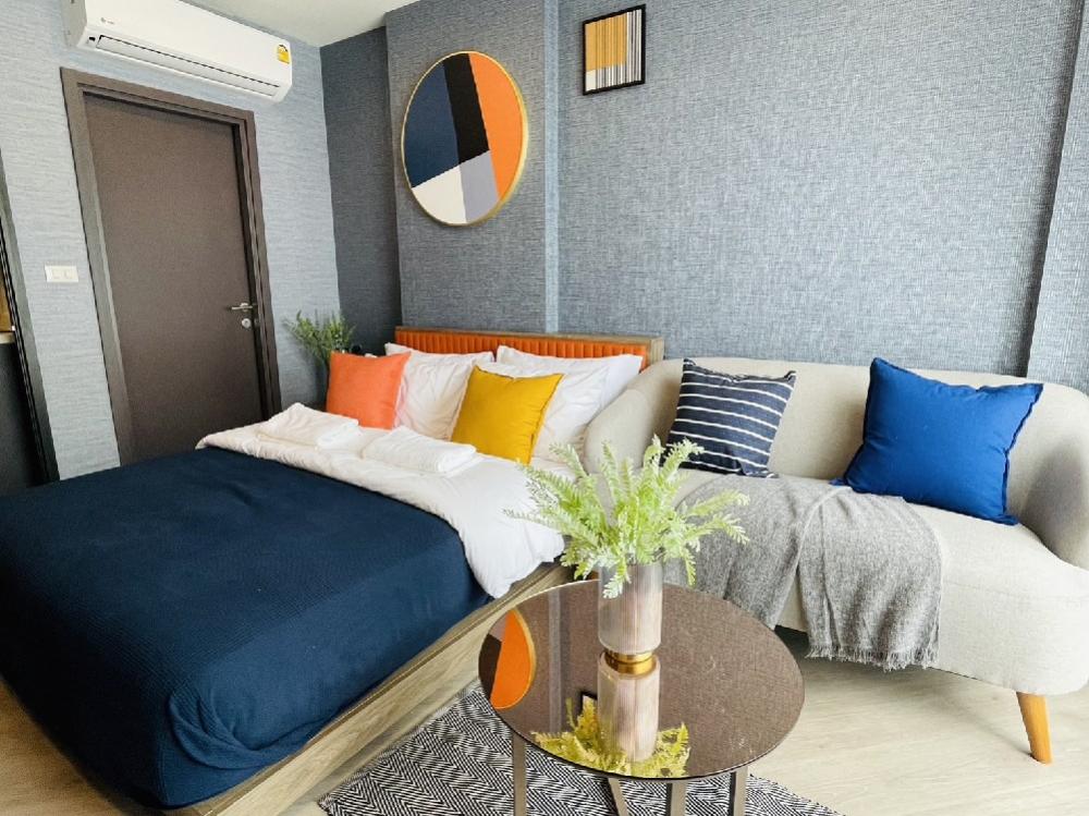 For RentCondoVipawadee, Don Mueang, Lak Si : Condo for rent, The Base Saphanmai [THE BASE Saphanmai], beautiful room, ready to move in, June 5, 2023 💖