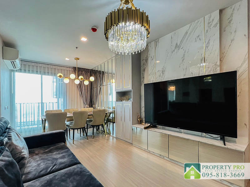 For SaleCondoLadprao, Central Ladprao : SL23S-003 Condo for Sale Life Ladprao, 2 bedroom 52 sqm High Floor, Fully-Furnished Near BTS Ha Yaek Lat Phrao, MRT Phaholyothin, Jatujak, Ratchadaphisek, Vibhavadi Rangsit