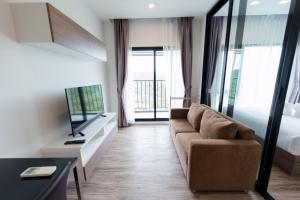 For RentCondoSriracha Laem Chabang Ban Bueng : L001 Condo for rent, KnightsBridge The Ocean Sriracha, 35 sqm, 1 bedroom, near Robinson Sriracha, with washing machine