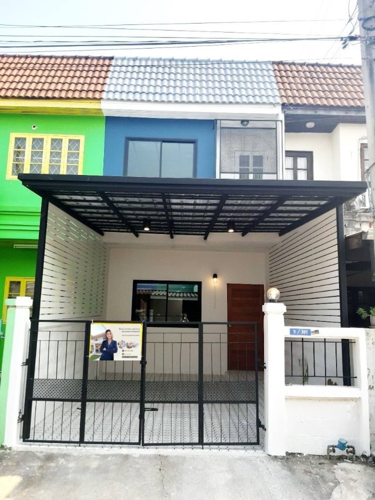 ขายทาวน์เฮ้าส์/ทาวน์โฮมนนทบุรี บางใหญ่ บางบัวทอง : ขาย!!! >>> 🏡 ทาวน์เฮาส์ หมู่บ้านบัวทอง ตกแต่งใหม่พร้อมเข้าอยู่ ใกล้รถไฟฟ้า