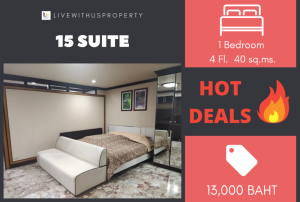 For RentCondoSukhumvit, Asoke, Thonglor : Urgent rent!! Very good price, very beautiful decorated room, 15 Suite