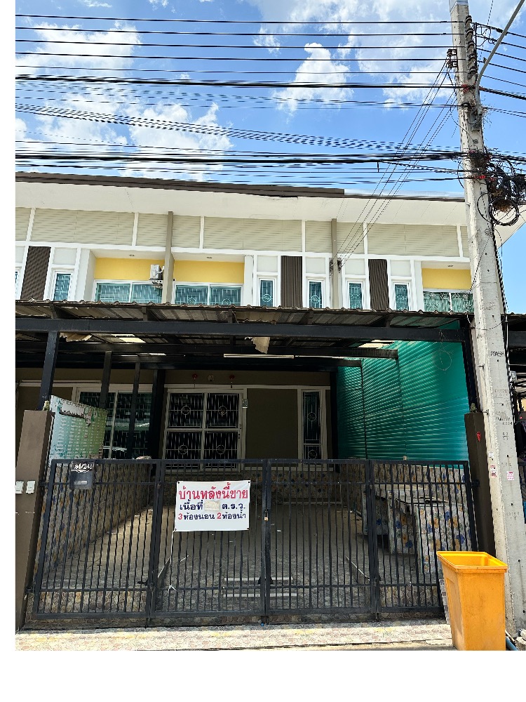 For SaleHousePathum Thani,Rangsit, Thammasat : [Sell] Townhome, Baan Chat Luang 10, 3 bedrooms, 2 bathrooms