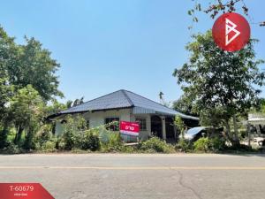 For SaleHouseSamut Songkhram : House for sale, area 1 ngan, 67 square wah, at the end of the beach, Samut Songkhram