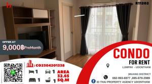 For RentCondoUdon Thani : Condo for rent Lumpini Place UD Phosri Udon Thani - Condo for rent Ma Place UD Phosri Udon Thani