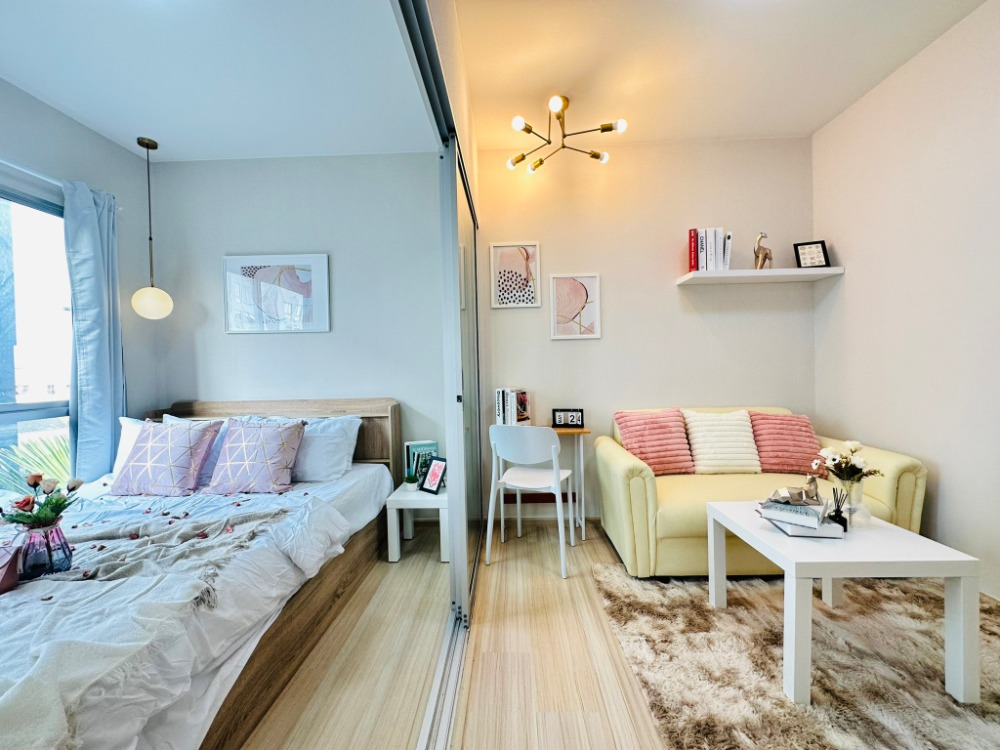 For SaleCondoNonthaburi, Bang Yai, Bangbuathong : ME-07 Condo for sale, a little over a million, newly decorated, near MRT Plum Condo Bang Yai Station.