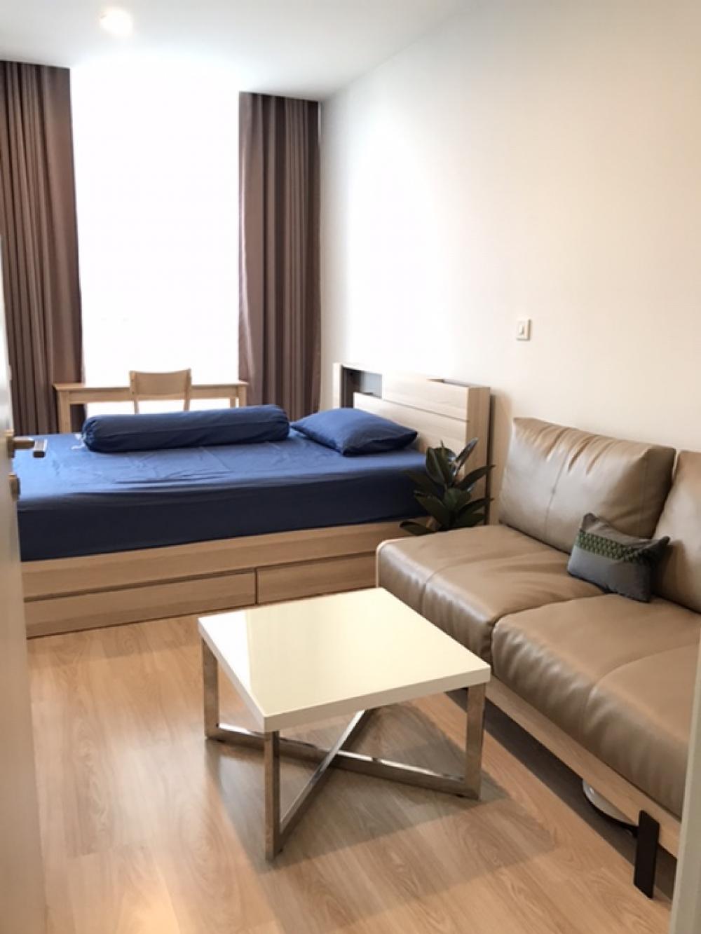 For SaleCondoRatchadapisek, Huaikwang, Suttisan : Urgent sale !! Noble Revolve Ratchada 1 (Studio) fully furnished, garden view, not blocked, not hot, can see the room