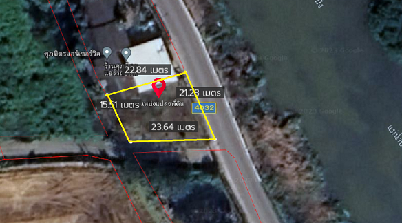 For SaleLandChiang Mai : Land for sale, Pa Daet Subdistrict, Mueang Chiang Mai District Near the Ping River, 100 square wah, title deed ready to transfer