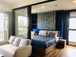 For SaleCondoHuahin, Prachuap Khiri Khan, Pran Buri : 🔥Condo for sale La Habana Hua Hin, near the beach 250 meters, size 34.43 sq m., 1 bedroom, 1 bathroom, 8th floor, corner room, Building B🔥
