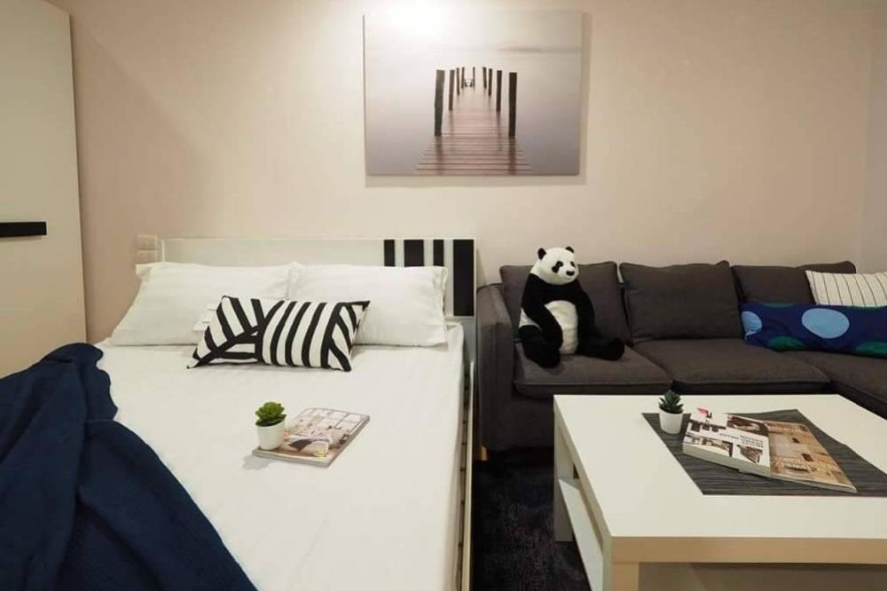 For SaleCondoRatchadapisek, Huaikwang, Suttisan : ✔️✔️✔️Happy condo ✔️✔️✔️ Ratchada 18 mrt Sutthisan, price 1.35 minus, beautiful room, half transfer fee, size 28 sq m, building c, 2nd floor