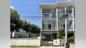 For SaleTownhouseNonthaburi, Bang Yai, Bangbuathong : 3-Storey Townhome for sale “Town Avenue Merge Rattanathibet“ Corner unit.