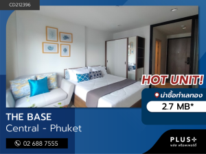 For SaleCondoPhuket : THE BASE Central - Phuket, newest condo ready to move in