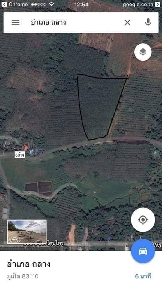 For SaleLandPhuket : Land for sale in Phuket Province, 13 rai 1 ngan, for sale in Thalang District, Phuket Province, near Lotus Thalang, Ton Tai Waterfall, yellow area, peaceful and private, suitable for making villas, hotels, hospitals, etc. If interested, you can try.