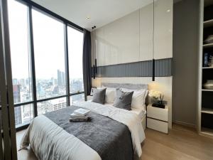 For SaleCondoSilom, Saladaeng, Bangrak : Urgent‼️ 1Bed, 41st floor, fully furnished‼️Icon Siam view with central 1 year 🔥🔥 Hurry up to book 🔥🔥