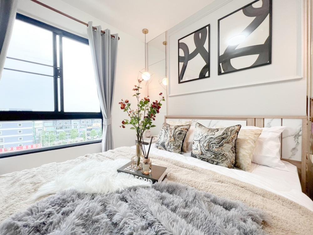 For SaleCondoSeri Thai, Ramkhamhaeng Nida : Icondo, 2 toilets, large rooms, 47.84, cheap sale, only 2.19, installments 9,xxx per month, income 25,000, joint loan, can talk to us