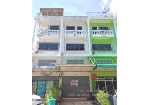 For SaleShophouseRama 2, Bang Khun Thian : Selling commercial buildings (commercial buildings), 3.5 floors, area 22.1 sq m. Rama 2 Soi 51 (Soi Wat Lao)