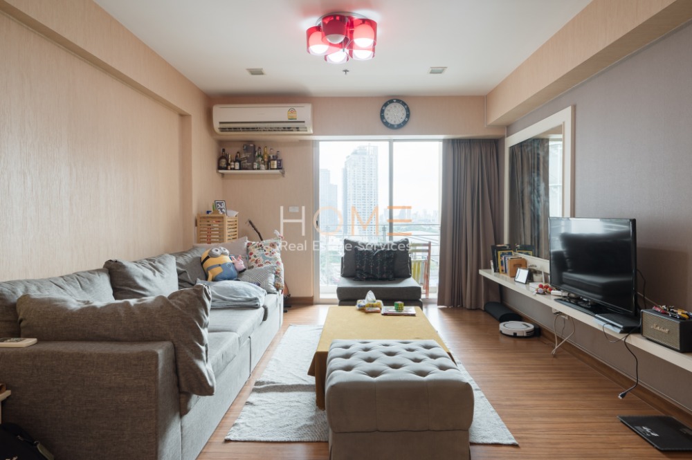 ขายคอนโดพระราม 9 เพชรบุรีตัดใหม่ RCA : ตำแหน่งห้องมุม วิวดี ไม่ร้อน ✨ My Resort Bangkok / 2 Bedrooms (FOR SALE), มาย รีสอร์ต แบงค์คอก / 2 ห้องนอน (ขาย) CREAM425