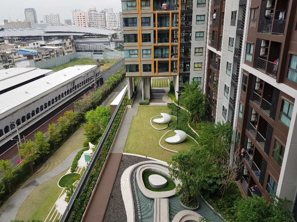 For SaleCondoปิ่นเกล้า จรัญสนิทวงศ์ : YS284 ขาย 2 นอน ติดMRT  หาของกินง่าย The Parkland Charan – Pinklao
