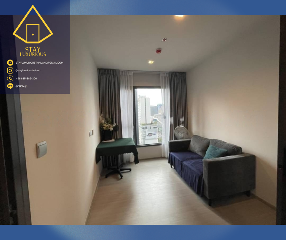 For RentCondoRama9, Petchburi, RCA : (SL2305010) Rent Life Asoke-Rama9 24,000 baht next to MRT Rama9