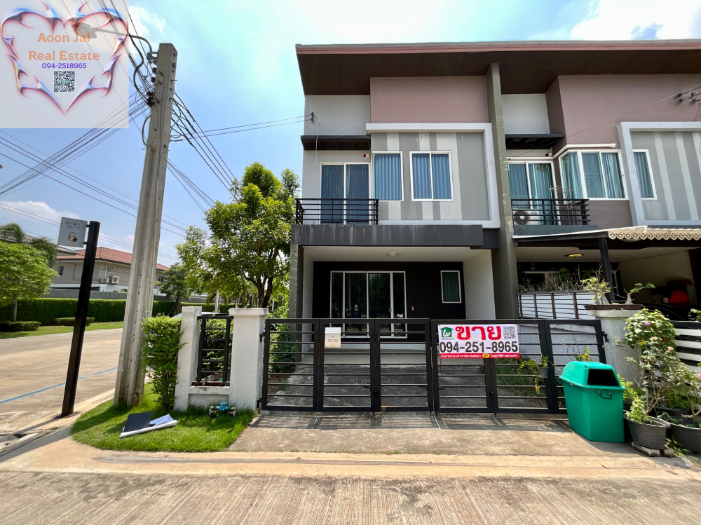 ขายทาวน์เฮ้าส์/ทาวน์โฮมพระราม 5 ราชพฤกษ์ บางกรวย : ทาวน์เฮ้า 2 ชั้น Casa City ราชพฤกษ์-พระราม5 ไม่เคยอยู่ ขายต่ำกว่าทุน เลขบ้านสวย