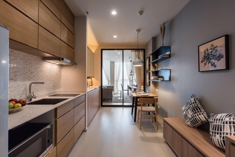 For RentCondoWitthayu, Chidlom, Langsuan, Ploenchit : Condo for rent, Noble Ploenchit, 46 sqm., 24th floor, next to BTS Chidlom, beautiful, fully furnished
