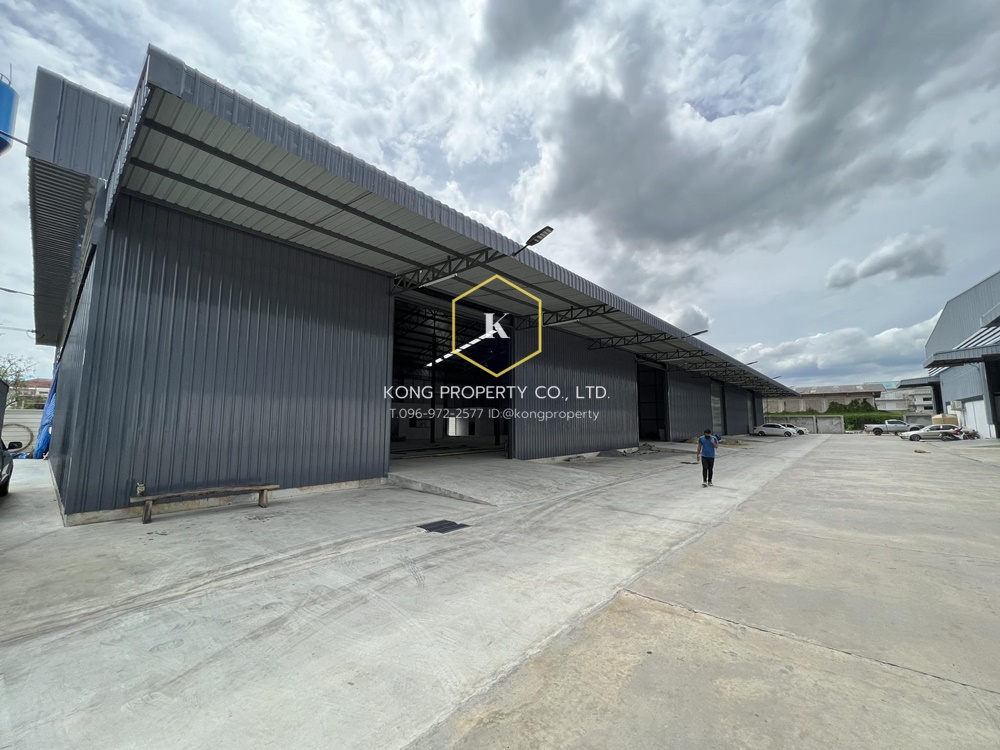 For RentWarehousePathum Thani,Rangsit, Thammasat : Warehouse for rent, Rangsit - Nakhon Nayok, Khlong 2, Thanyaburi, Pathum Thani, area 800-1700 sq m.
