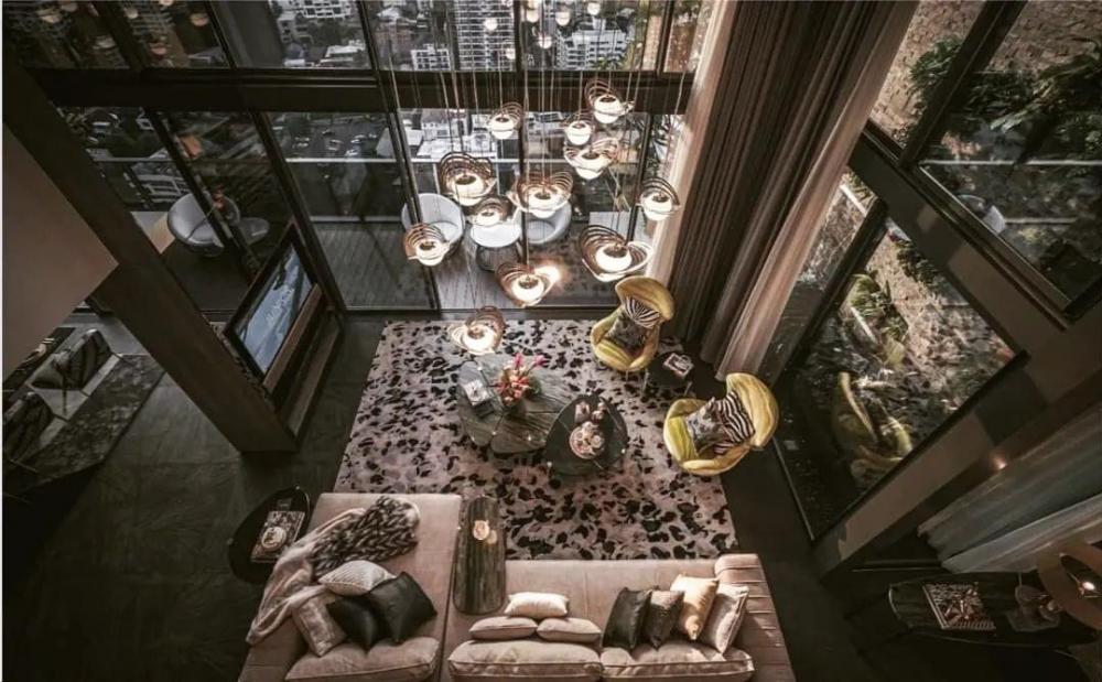 ขายคอนโดสุขุมวิท อโศก ทองหล่อ : Selling : Sky Residence Penhouse In Thonglor  , Duplex Type , 3+1 Bed 4 Bath , 349 sqm , Decoration By Roberto Cavalli , Balcony L Shape 🔥🔥Selling Price : 250,000,000 THB 🔥🔥#superluxuryhousebkk#Ultraluxurycondo #luxuryhousebangkok #superluxurycondoforsale