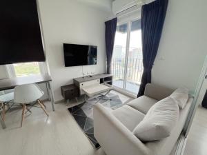 For RentCondoRatchadapisek, Huaikwang, Suttisan : RENT !! Condo Chapter One Eco Ratchada – Huaikwang, MRT Huaikwang, 1 Bed, Tower D, Floor 19, 31sq.m., 13,000 Baht