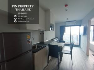 For RentCondoPattanakan, Srinakarin : ✦✦✦ R-00301 Condo for rent, Rich Park @ Triple station, beautiful room, high view, fully furnished, has a washing machine, call 092-392-1688