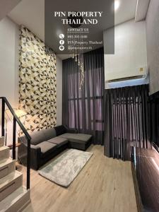 For RentCondoPattanakan, Srinakarin : ✦✦✦ R-00299 Condo for rent, The Rich Rama 9 - Srinakarin, beautiful room, high view, fully furnished, has a washing machine, call 092-392-1688