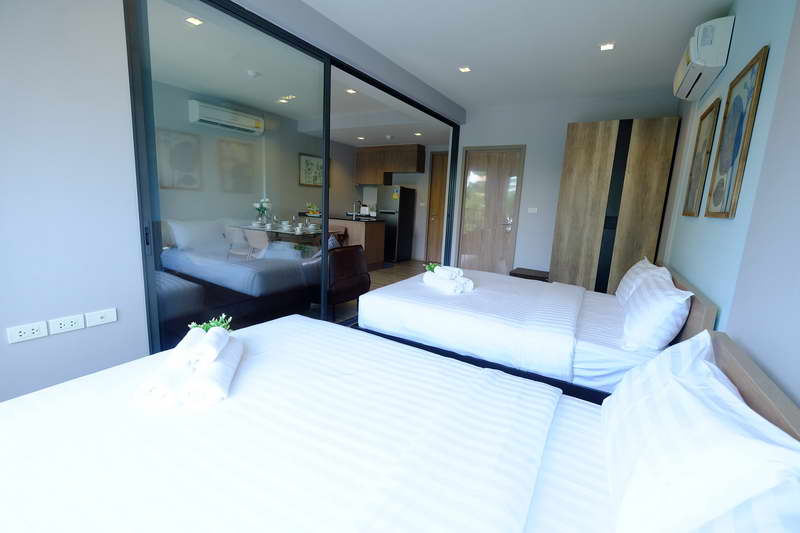 For RentCondoCha-am Phetchaburi : For rent, Rain Chaam Hauhin by Sansiri, carry the bag and move in. Free Wi-Fi supports 4 persons.