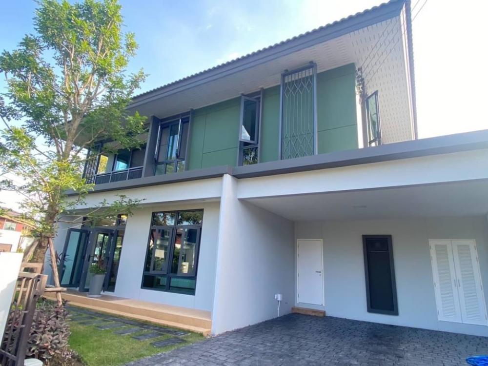 For RentHouseChiang Mai : House for rent, luxury project, near NIS, Meechok Plaza, 10 minutes ready to move in