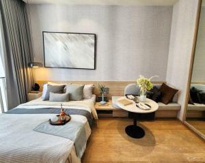For RentCondoWitthayu, Chidlom, Langsuan, Ploenchit : Rent 28 Chidlom, very beautiful room, 1 bedroom, price 38,000 baht 🔥🔥🔥
