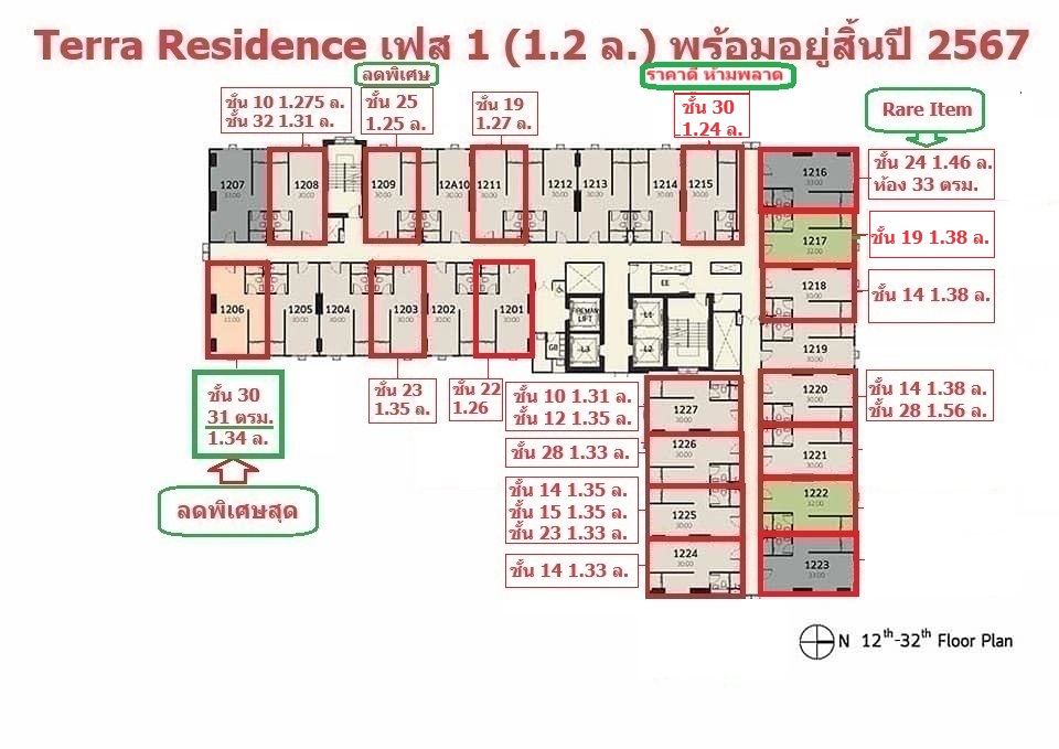 Sale DownCondoPathum Thani,Rangsit, Thammasat : Sell ​​down payment Terra Residence, Thammasat University, Rangsit, special price, urgent Sell down payment Terra Residence, Thammasat University, Rangsit, special price, urgent (Foreigner Quota)