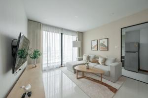 ให้เช่าคอนโดวงเวียนใหญ่ เจริญนคร : Rental : Supalai Premier Charoen Nakhon , 2 bedrooms 2 bathrooms , Size 85.5 sqm , 19th Floor