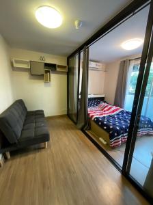 For SaleCondoPathum Thani,Rangsit, Thammasat : Sale with tenants, Plum Condo Phahon 89, Phase 3, receive immediate returns, quick savings, yield 6.82%