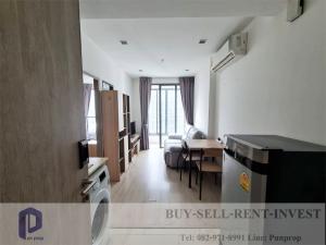 For SaleCondoOnnut, Udomsuk : Condo for sale next to BTS Ideo Mobi Sukhumvit 81 On Nut 1 bed 32 sqm ready to move in Building B pool view 3.79 million