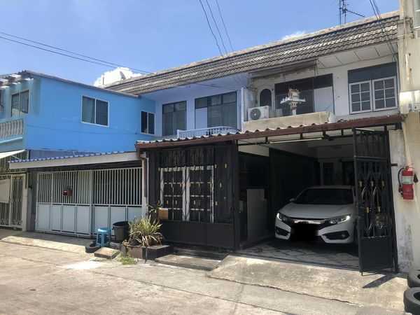 For RentTownhouseRatchadapisek, Huaikwang, Suttisan : For rent 🔥🔥 2-storey townhouse condo, 3 bedrooms, 25 sq.wa., can be made into an office ✅ Near MRT Cultural Center