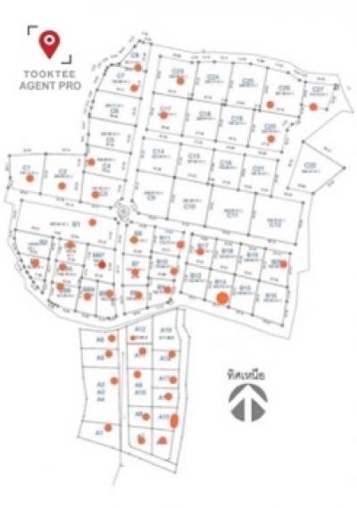 For SaleLandChiang Mai : Land for sale, land in Chiang Mai, San Phi Suea, suitable for building a house, there are many plots of various sizes to choose