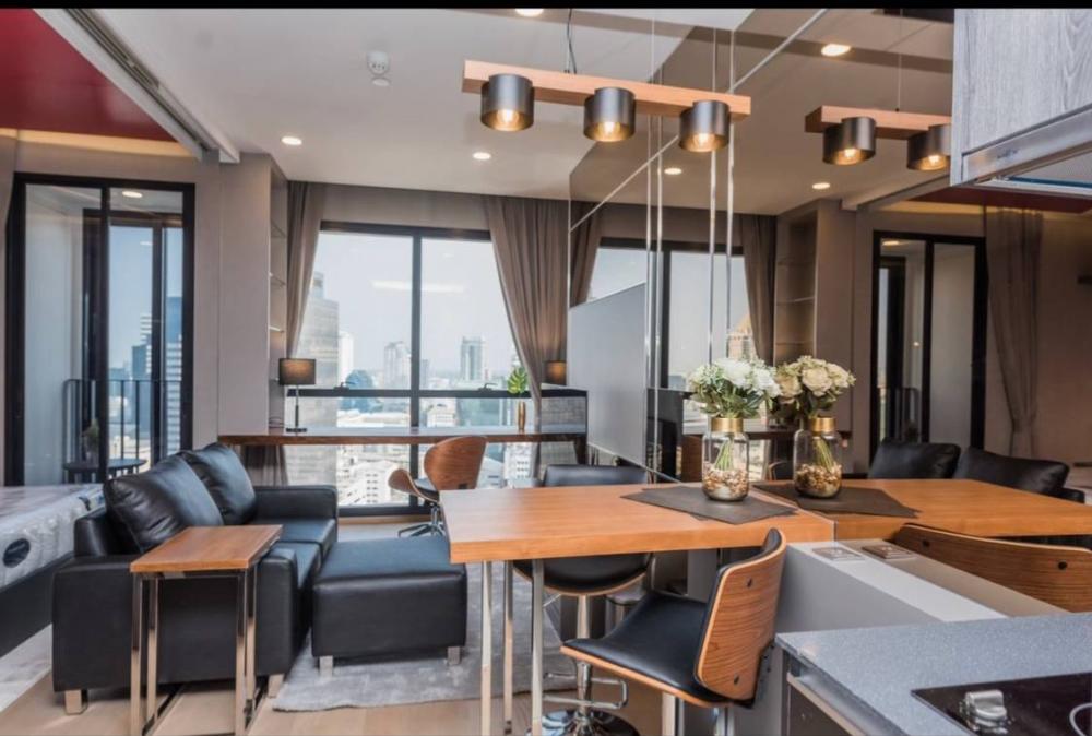 For SaleCondoSiam Paragon ,Chulalongkorn,Samyan : ❤️ Selling at a loss, fully furnished, definitely profit ❤️ Selling Ashton chula, 1 bed, 31.5 sq m., Only 7.25 million baht, hurry up 089-1676755