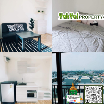 For RentCondoSamut Prakan,Samrong : 🌟 Condo for rent, The Cabana condo 🌟📍 near bts Samrong station, beautiful room, comfortable price 🔥 for rent 6500 baht / month 🔥