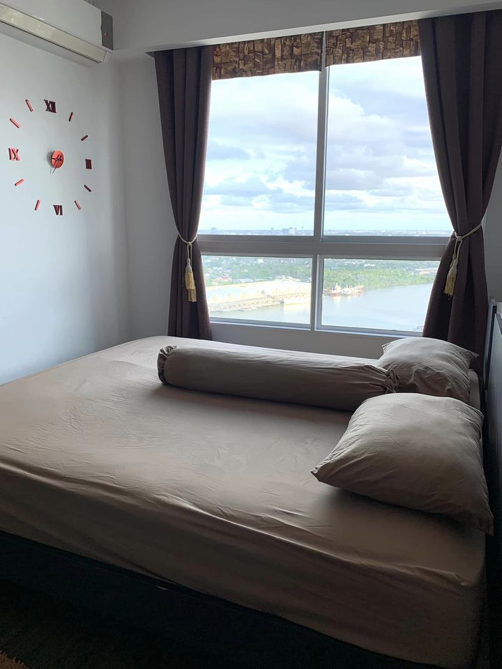 For SaleCondoRama3 (Riverside),Satupadit : Supalai Prima Riva, fully furnished, 62 square meters.