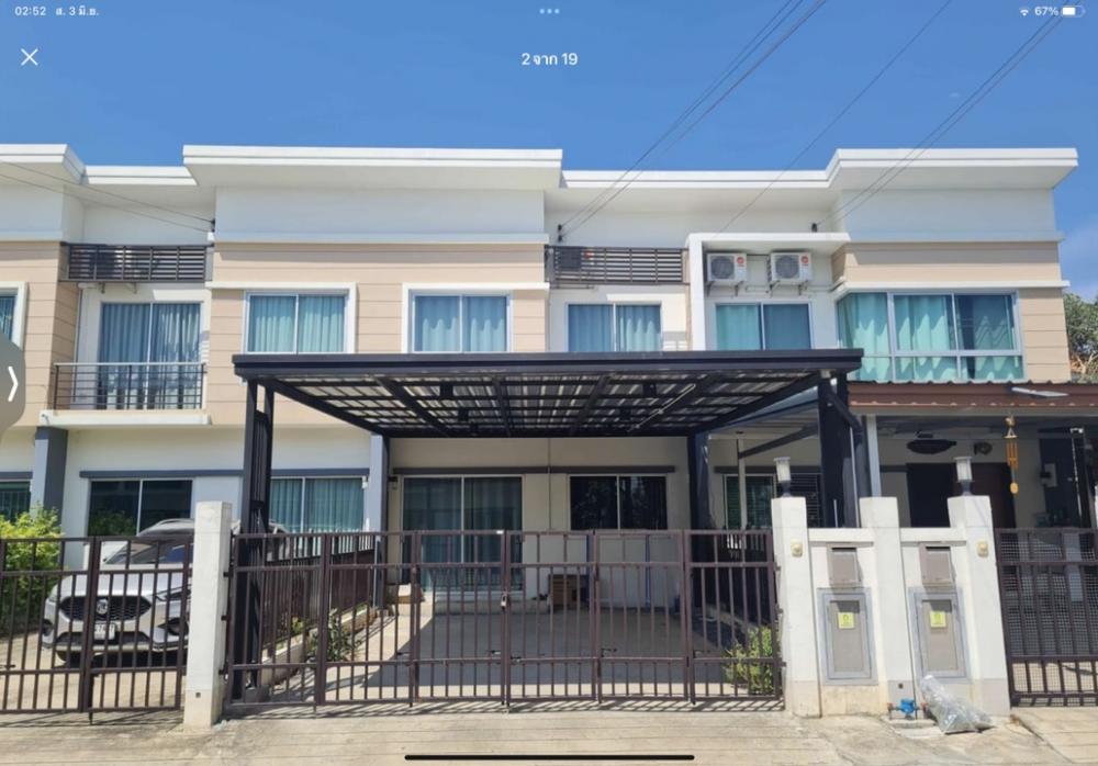 For RentTownhouseNonthaburi, Bang Yai, Bangbuathong : 💛 For rent, Supalai Village, Novo Ville, Ring Road, Bang Yai New condition is ready!!️