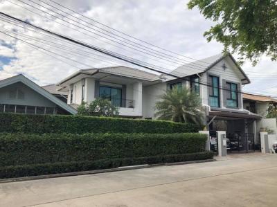 For SaleHousePathum Thani,Rangsit, Thammasat : The owner of the house sells by himself, Baan Fah Piyarom, Lam Luk Ka Khlong 6, Phase 13, with a swimming pool, size 118 sq m, price only 15,900,000 approximately.