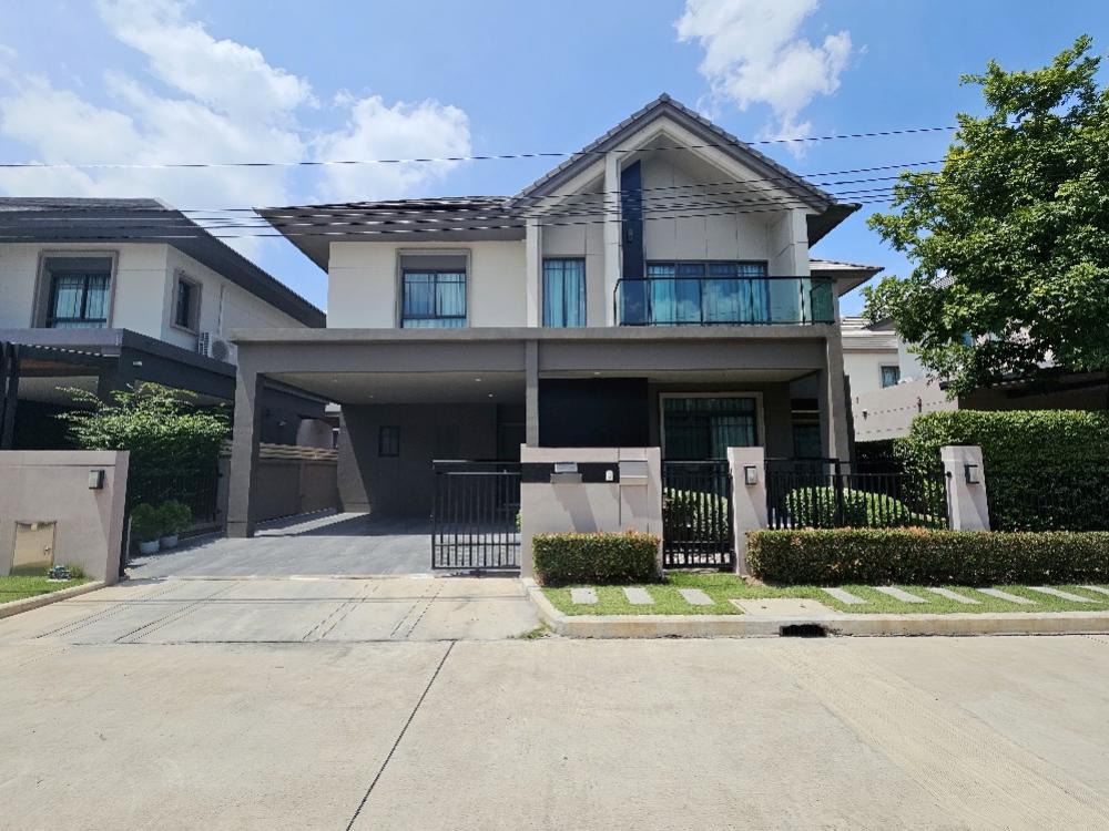 For SaleHouseRama5, Ratchapruek, Bangkruai : ✨️Single house for sale, Bangkok Boulevard, Bangkok Boulevards, Sathorn-Pinklao 2, front zone, near the central club, fully furnished, ready to move in✨️