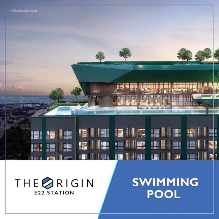 Sale DownCondoSamut Prakan,Samrong : Condo sales down payment The Origin E22 Station