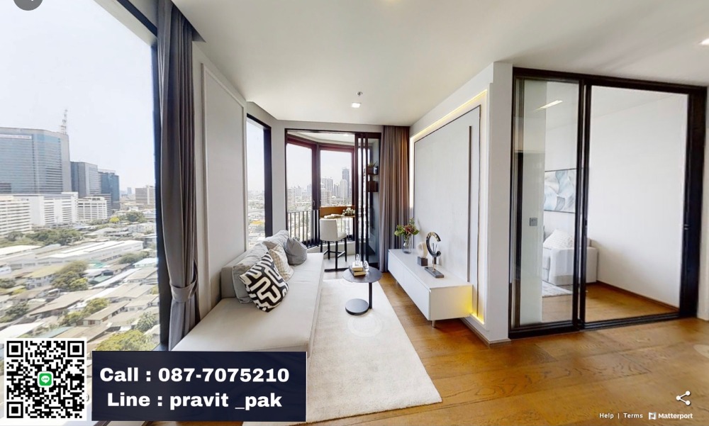 For SaleCondoSukhumvit, Asoke, Thonglor : Ideo Q Sukhumvit 36, room direct from the project, 2 bedrooms, ready to move in, free transfer fee, only 9.19 million, buy directly, not through an agent.
