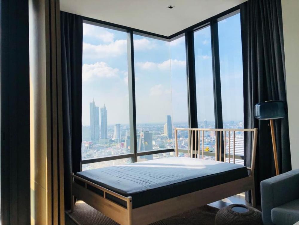ให้เช่าคอนโดสีลม ศาลาแดง บางรัก : Luxury condo Ashton silom for rent near BTS ChongNonsi 1 bedroom high floor beautiful view good price! ชั้นสูงวิวสวยราคาดีมาก