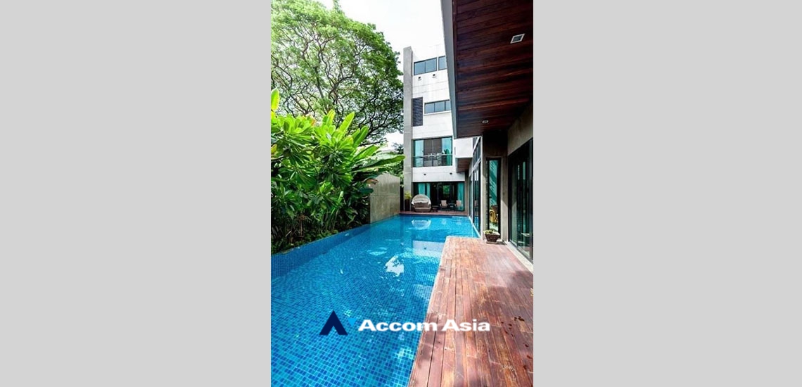 For SaleHouseSukhumvit, Asoke, Thonglor : Private Swimming Pool | 5 Bedrooms House for Sale in Sukhumvit, Bangkok near BTS Phrom Phong (AA34231)